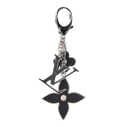 Louis Vuitton Electric Epi Fleur d'Epi Bag Charm Black 1 of 4