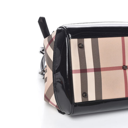 Burberry Supernova Check Tote Black 9 of 12