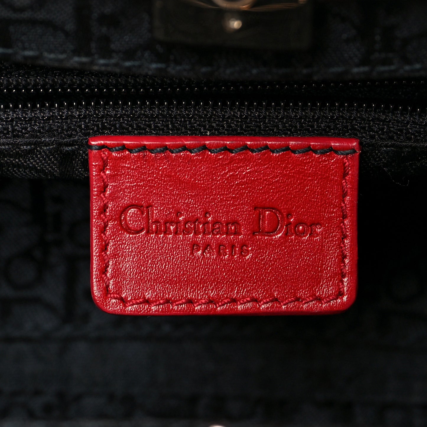 Glazed Calfskin Bondage Wristlet Clutch Rouge