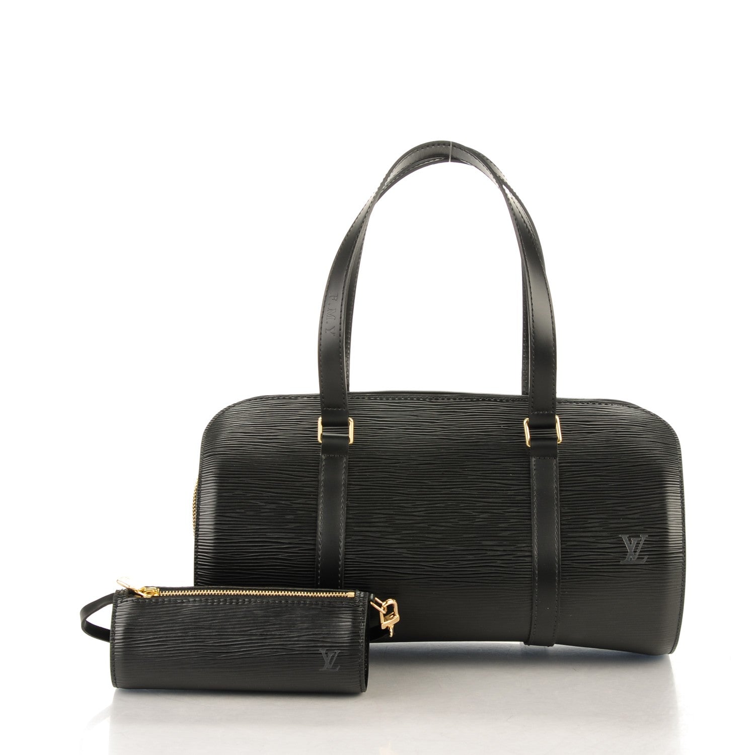 Louis Vuitton Epi Soufflot Black 5 of 7