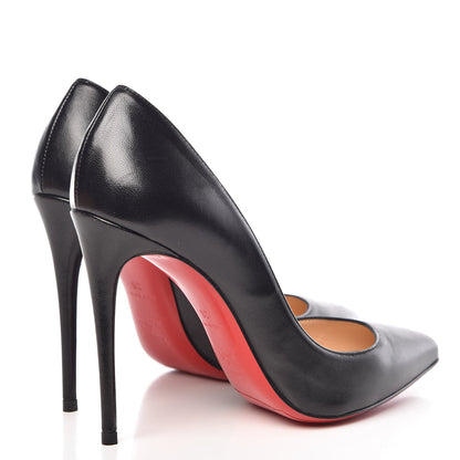 Christian Louboutin Shiny Nappa Pigalle Follies 100 Pumps 36 Black 4 of 9