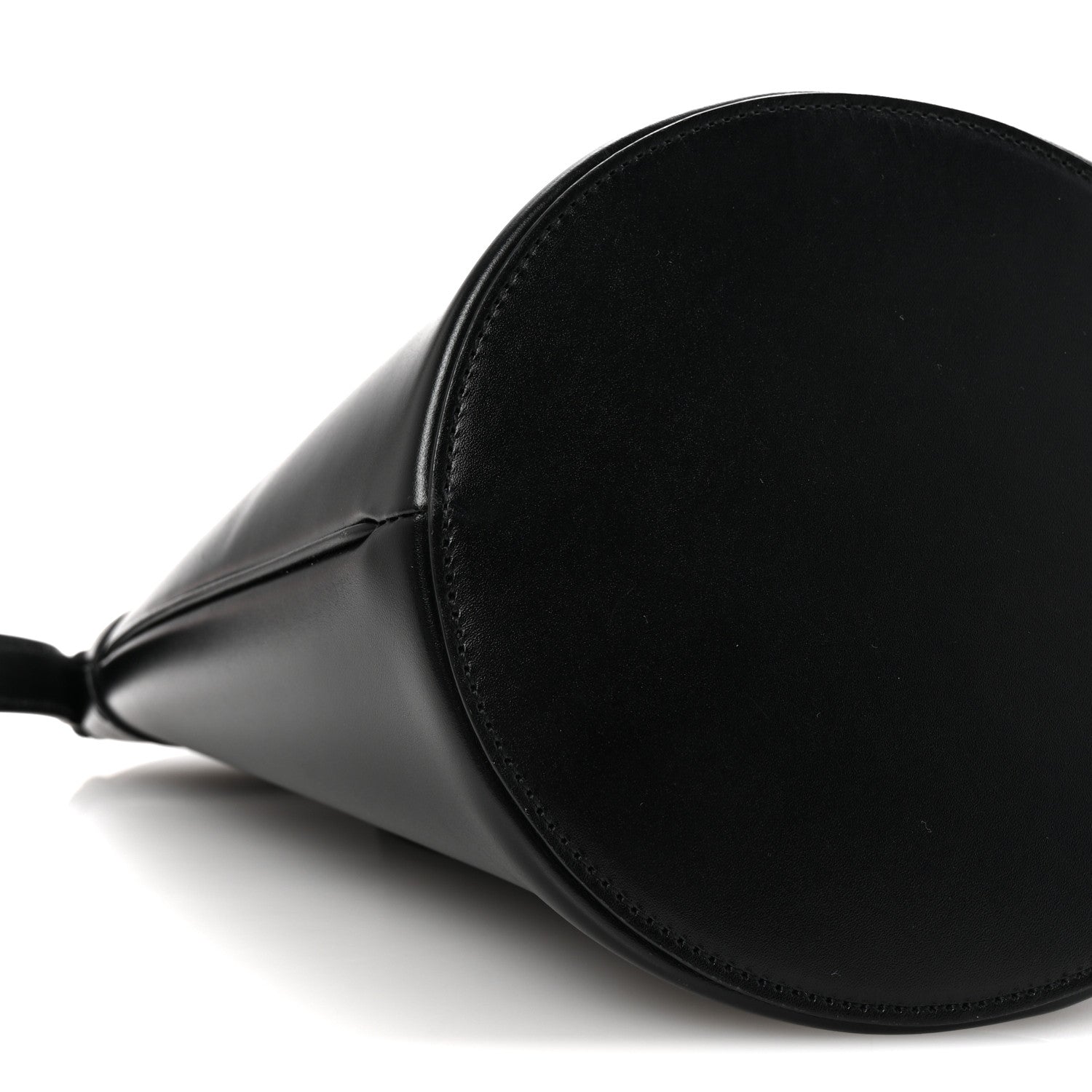 Celine Calfskin Crecy Bucket Bag Black 9 of 10