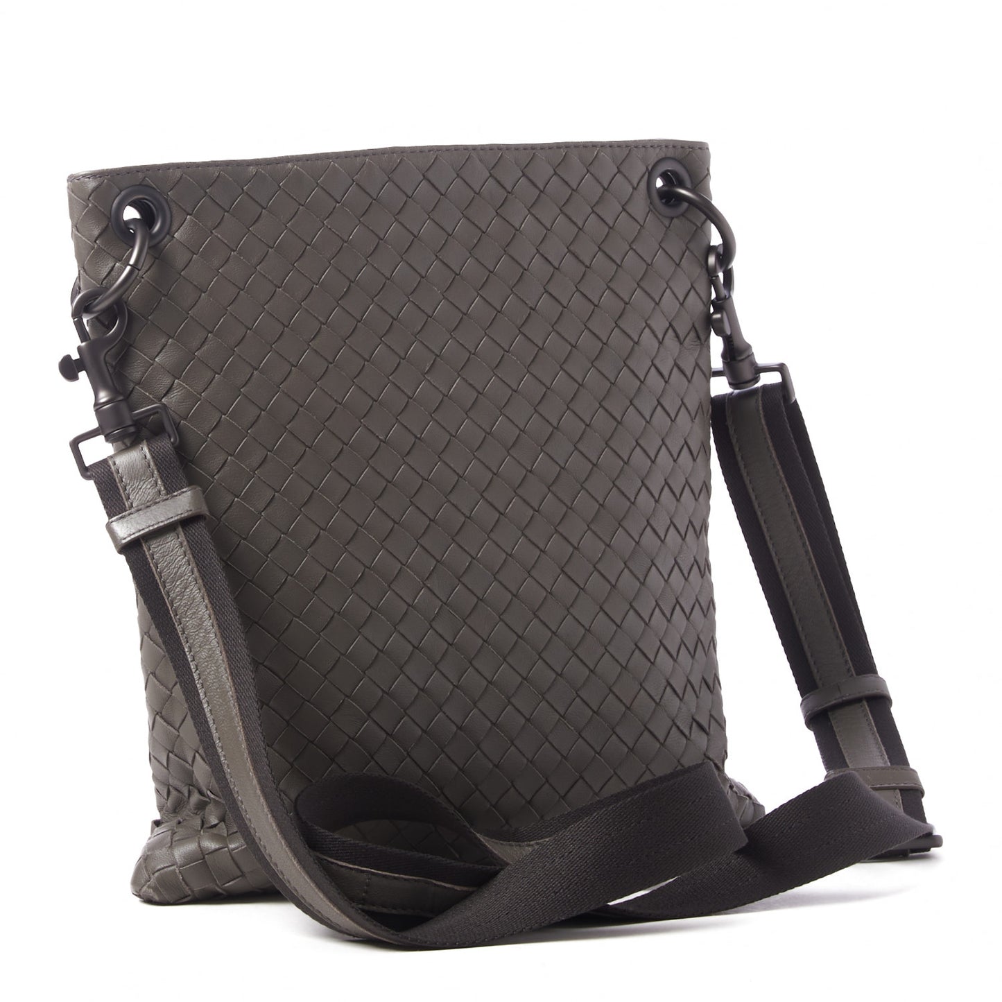 Nappa Intrecciato VN Crossbody Messenger Bag Shadow
