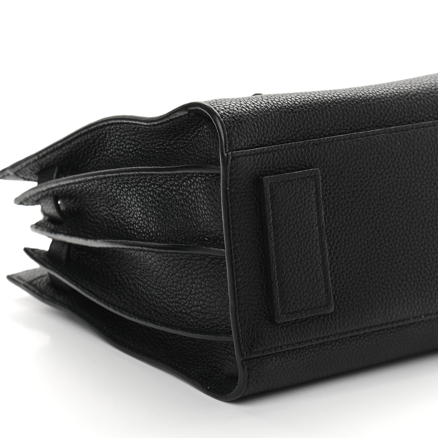 Saint Laurent Grained Calfskin Baby Sac De Jour Souple Black 7 of 8