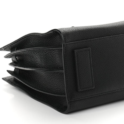 Saint Laurent Grained Calfskin Baby Sac De Jour Souple Black 7 of 8