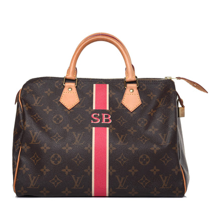 Louis Vuitton Monogram My LV Heritage Speedy 30 Fuchsia Ivory 1 of 21