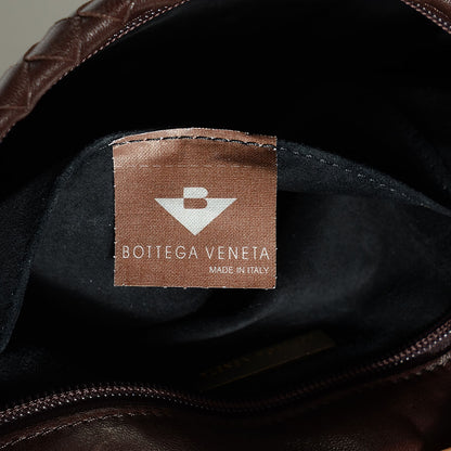 Bottega Veneta Vintage Nappa Intrecciato Shoulder Bag Ebano 7 of 8