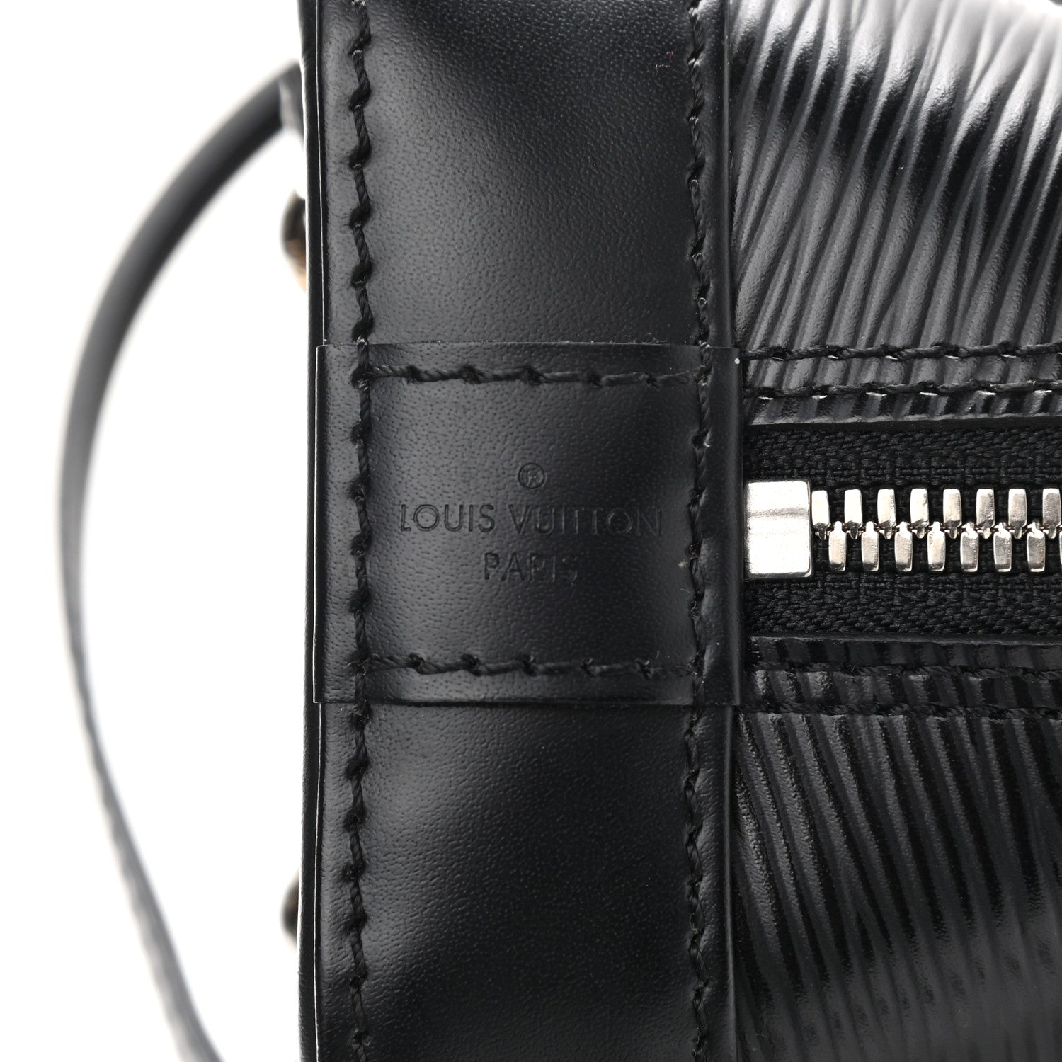 Louis Vuitton Epi Alma BB Black 6 of 12