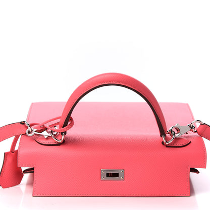 Hermes Epsom Kelly Sellier 25 Rose Azalee 17 of 40