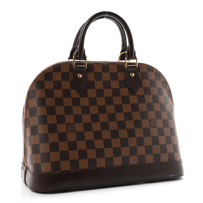 Louis Vuitton Damier Ebene Alma PM 3 of 10