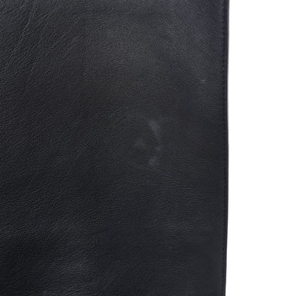 Givenchy Grained Calfskin Studded Medium Shark Lock Satchel Black 13 of 15