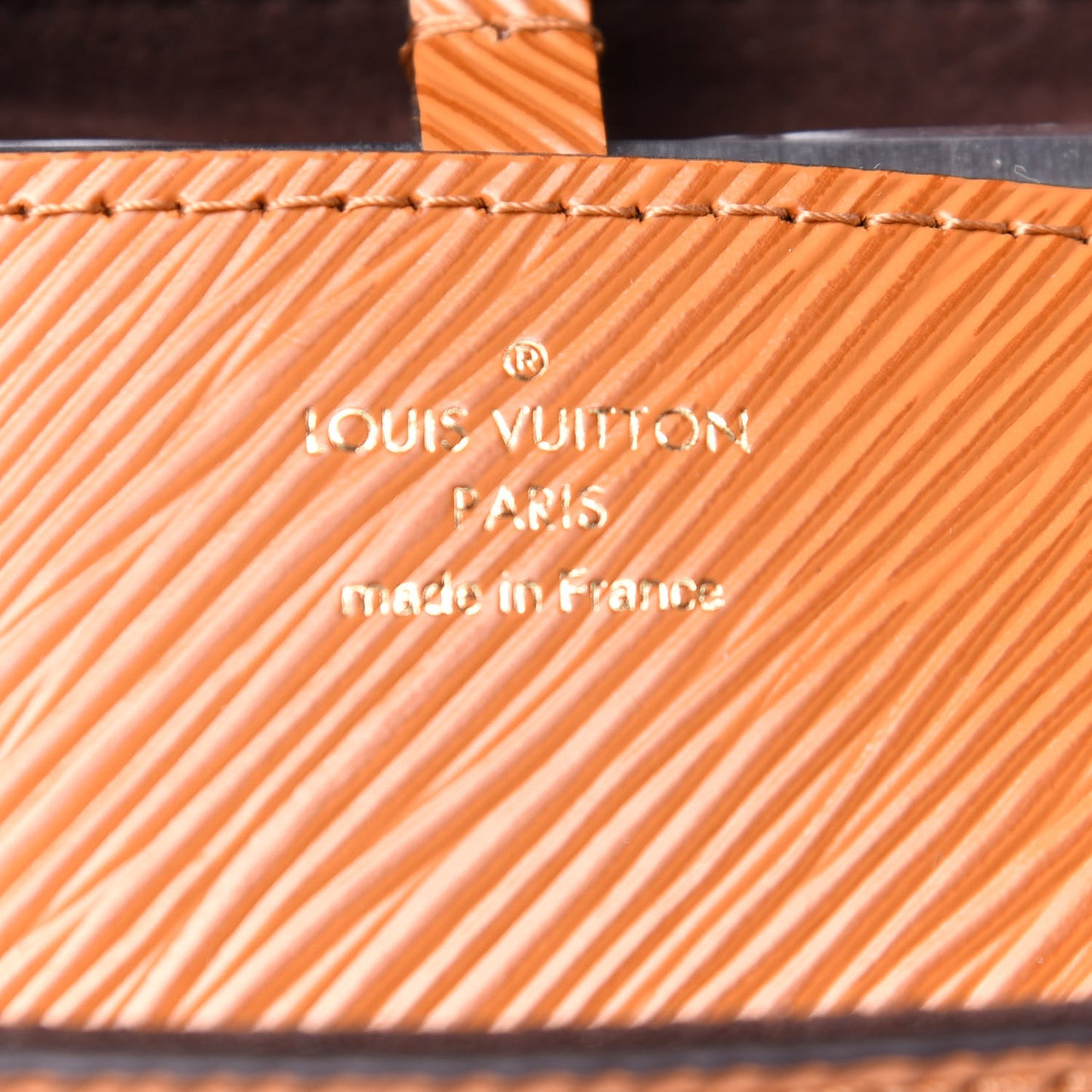 Epi Twist Shoulder Bag MM Gold Honey