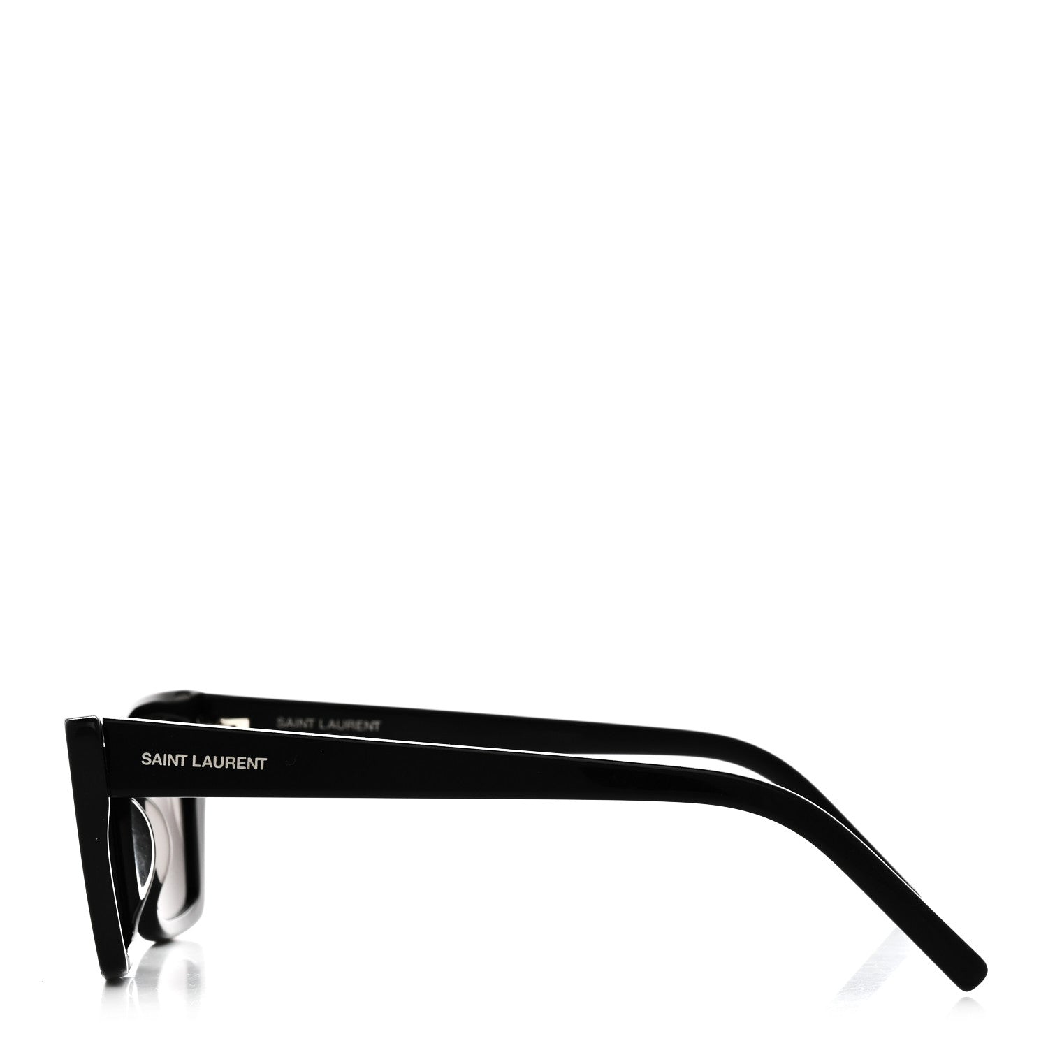 Saint Laurent Acetate Mica Cat Eye Sunglasses SL 276 Black 3 of 6