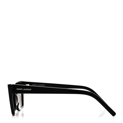 Saint Laurent Acetate Mica Cat Eye Sunglasses SL 276 Black 3 of 6