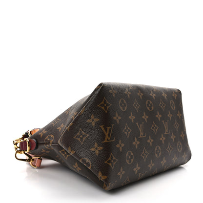 Louis Vuitton Monogram Beaubourg Hobo Mini Bordeaux Red Peach Safran Blue Jean Blue 4 of 15