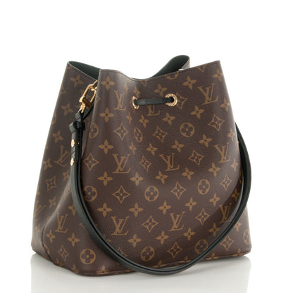 Louis Vuitton Monogram Neonoe MM Black 3 of 6