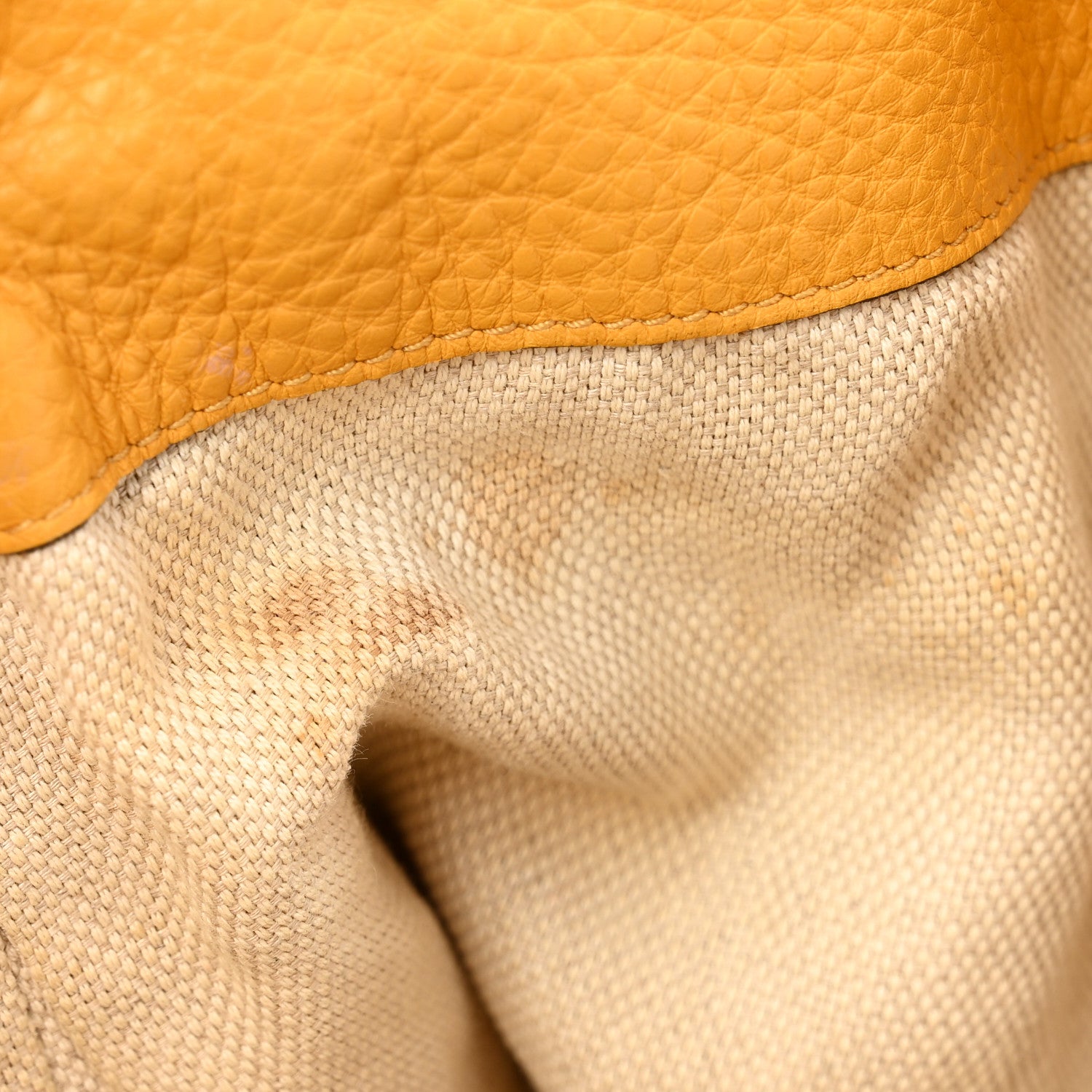 Gucci Monogram Medium Diana Bamboo Shoulder Bag Yellow 11 of 11