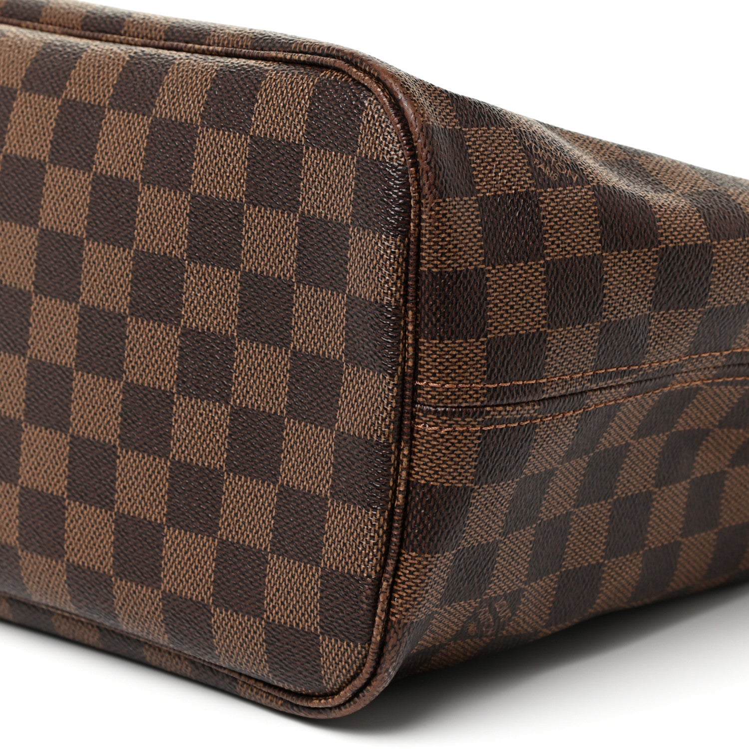Louis Vuitton Damier Ebene Neo Neverfull MM Rose Ballerine 10 of 31