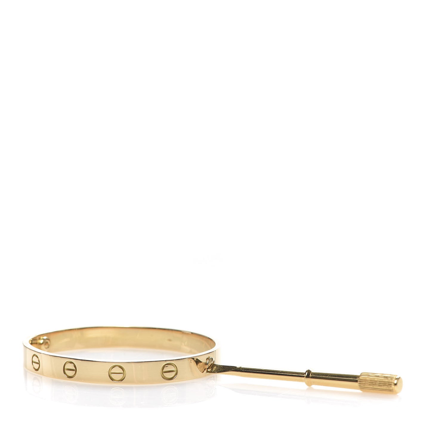 18K Yellow Gold LOVE Bracelet 16