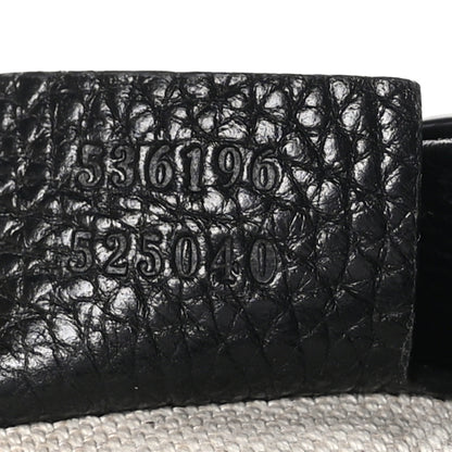 Gucci Pebbled Calfskin Medium Soho Chain Shoulder Bag Black 7 of 11