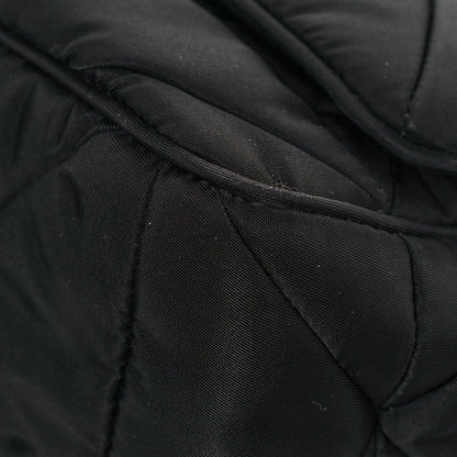 Prada Re-Nylon Quilted Padded Flap Shoulder Bag Black 8 of 10