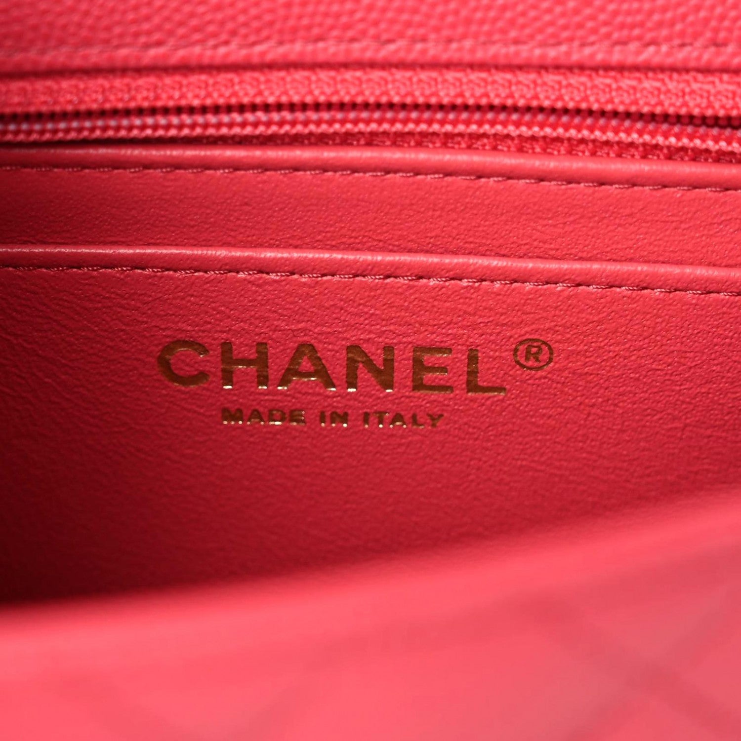 Chanel Caviar Quilted Mini Square Flap Pink 6 of 11