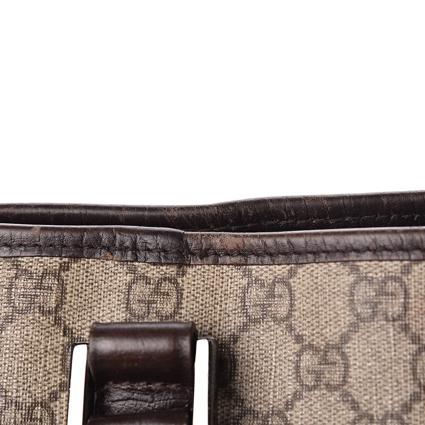 GG Plus Monogram Medium Joy Tote Brown