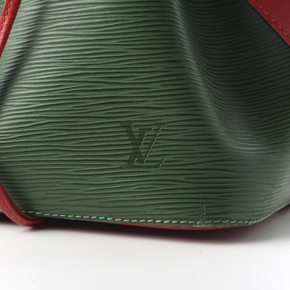 Louis Vuitton Epi Bi-Color Petit Noe Borneo Castillan Red 9 of 9