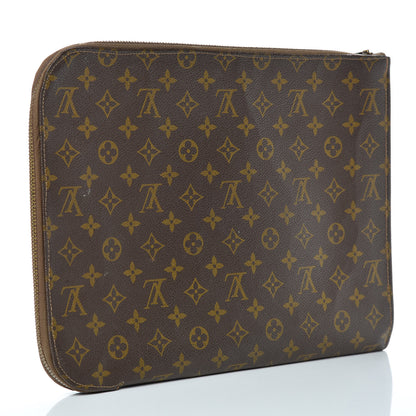 Louis Vuitton French Company Monogram Poche Documents Portfolio Case 39 3 of 17