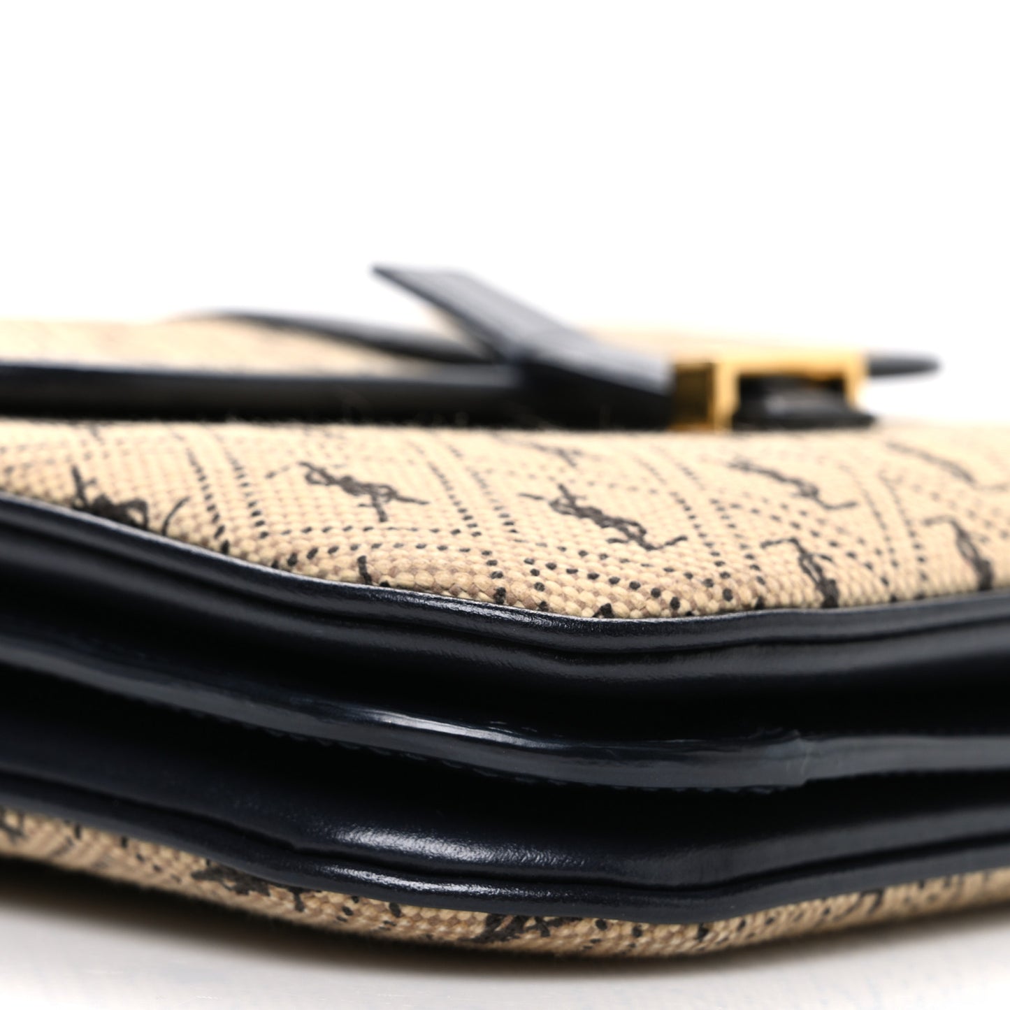 Canvas Small Le Monogramme Satchel Beige Black