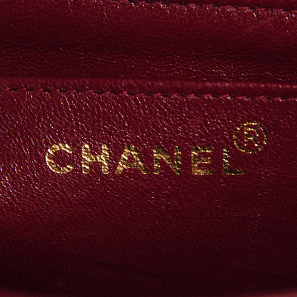 Chanel Lambskin Quilted Jumbo Flap Black 6 of 8
