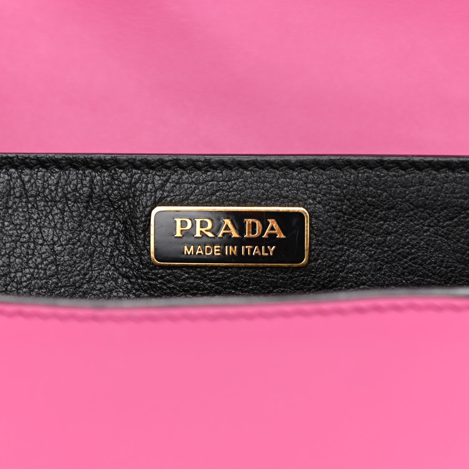 Prada City Calf Saffiano Cahier Bag Fuxia Black 6 of 7