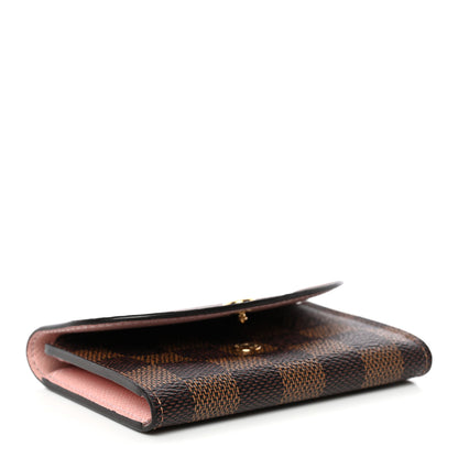 Louis Vuitton Damier Ebene Rosalie Coin Purse Rose Ballerine 4 of 7