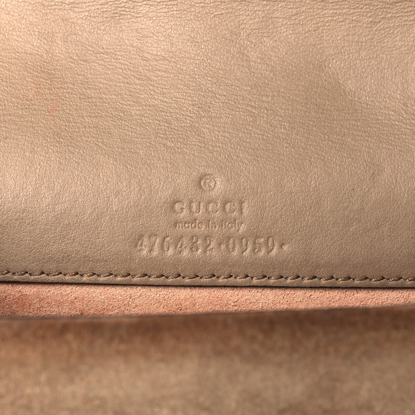 GG Supreme Monogram Super Mini Dionysus Shoulder Bag Taupe