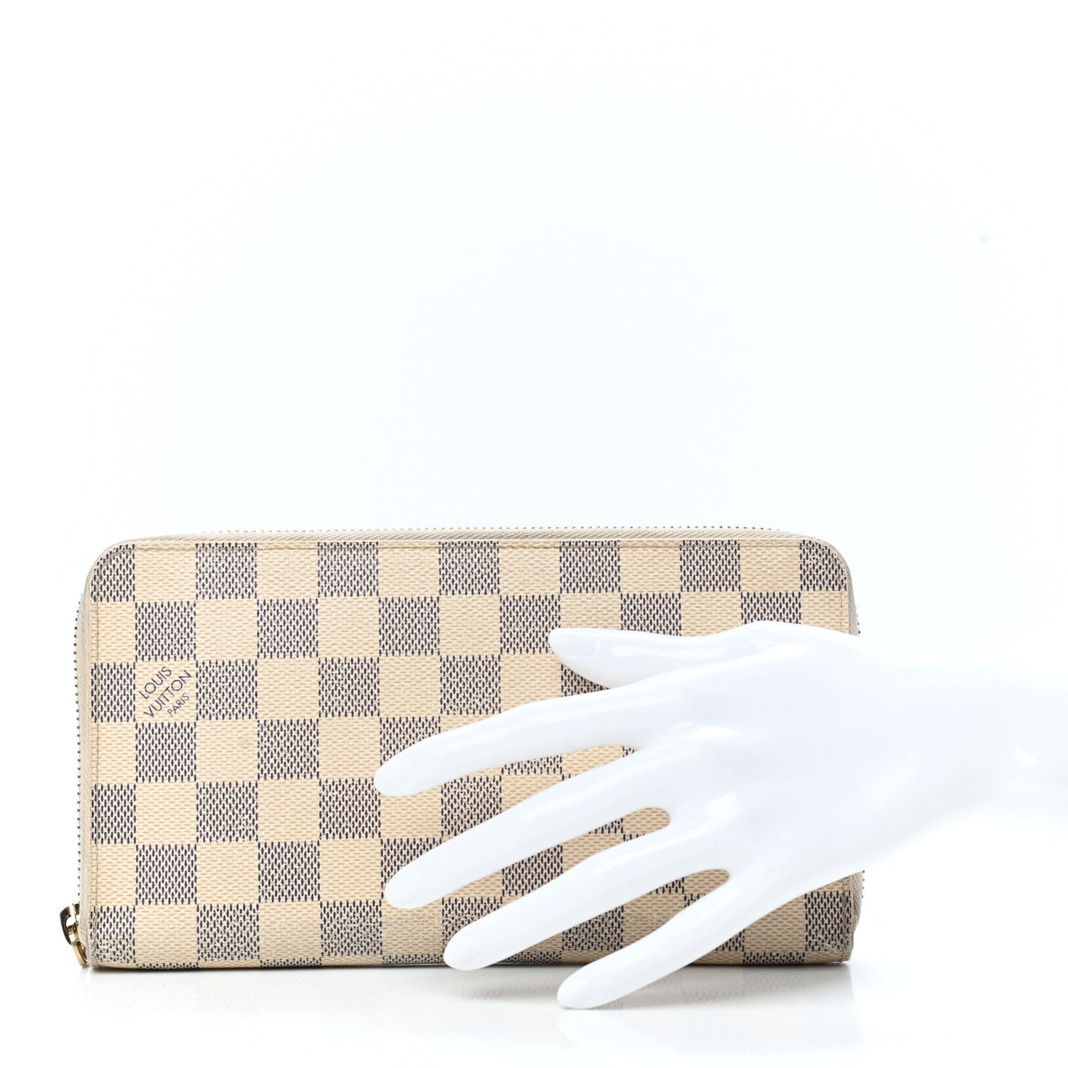 Louis Vuitton Damier Azur Zippy Organizer Wallet 2 of 12
