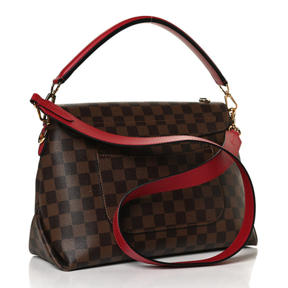 Louis Vuitton Damier Ebene Beaubourg MM Scarlet 3 of 12