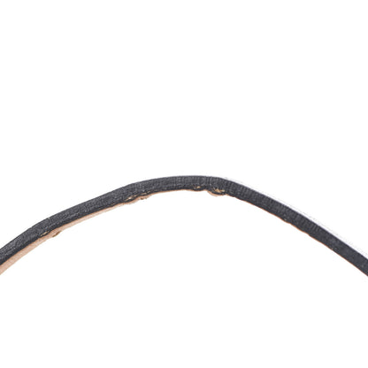 Hermes Chamonix Hapi 3MM Triple Tour Wrap Bracelet S Black 7 of 8