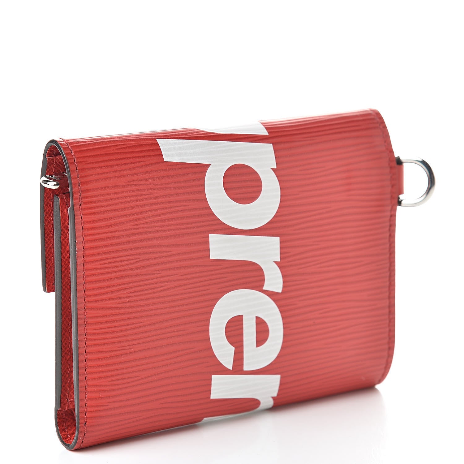 Louis Vuitton X SUPREME Epi Chain Wallet Red 3 of 7