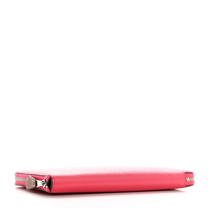 Hermes Epsom Silk'n Wallet Rose Extreme 4 of 10