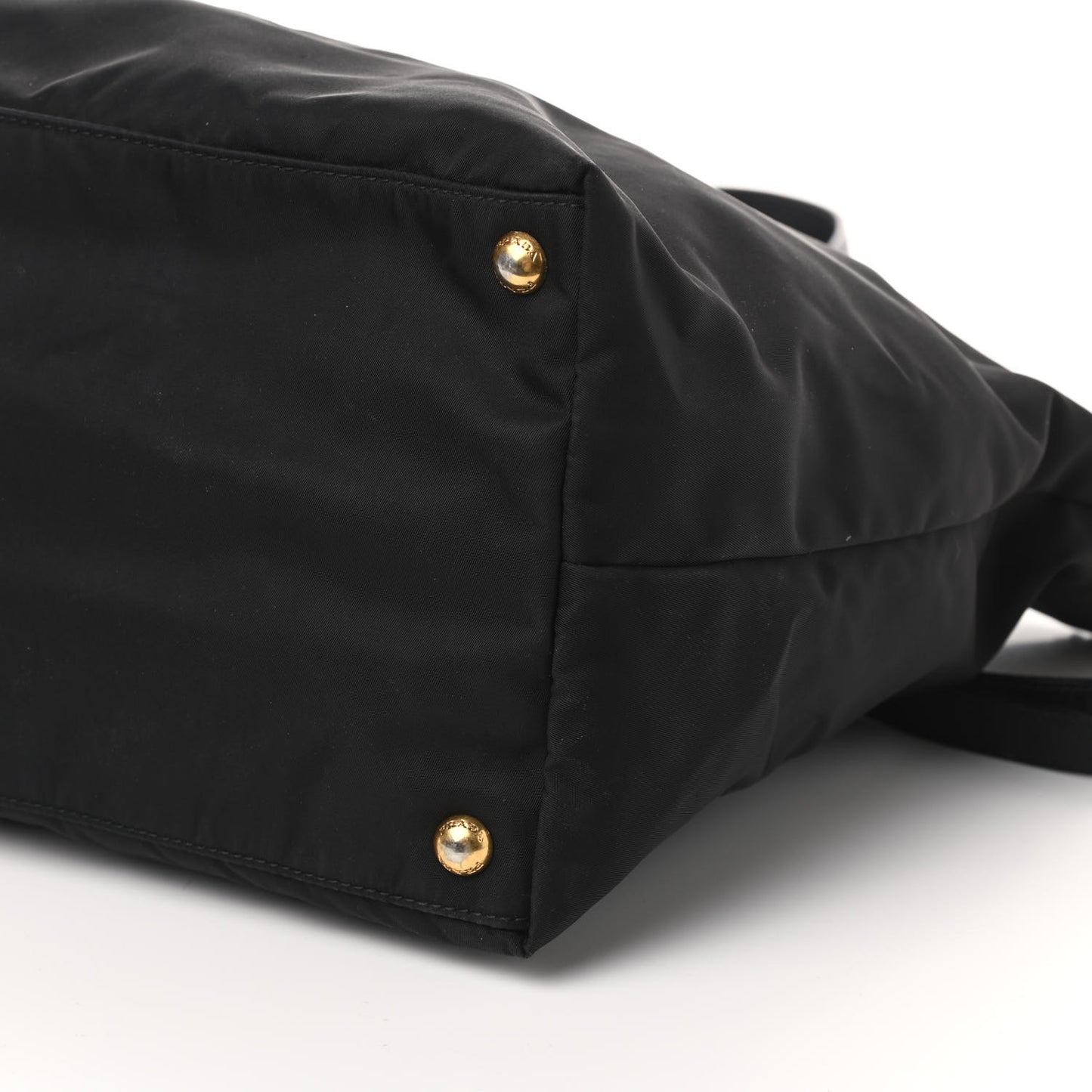 Tessuto Nylon Saffiano Tote Black