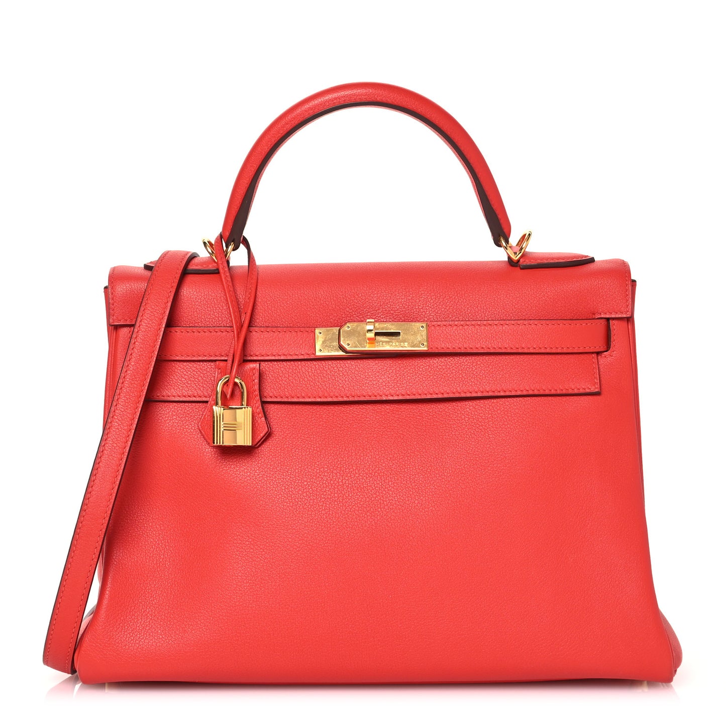 Evercolor Kelly Retourne 32 Rouge Tomate