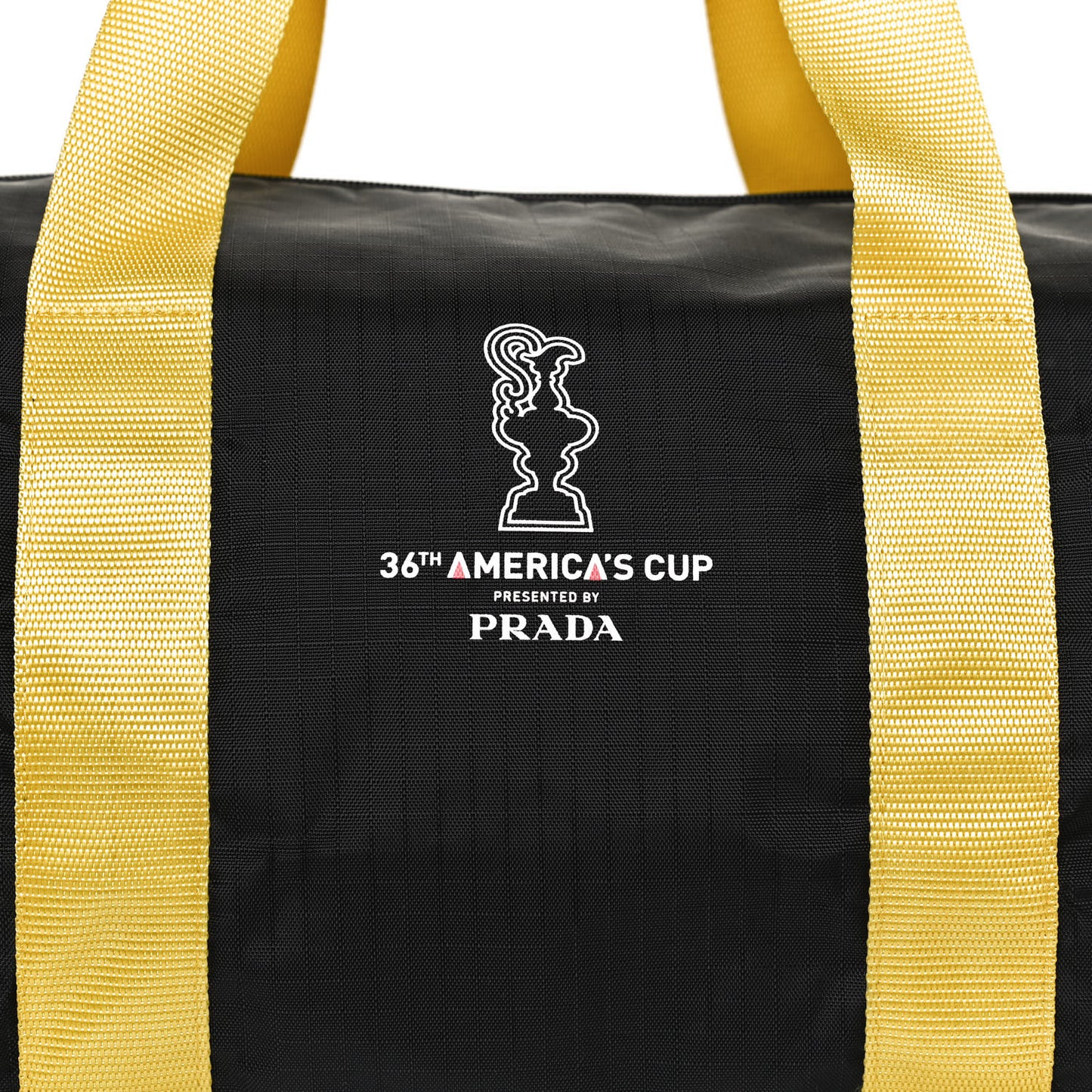 Tessuto Nylon 36th Americas Cup Duffle Bag Black