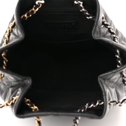 Chanel Patent Goatskin Quilted Small Gabrielle Backpack Black 5 of 11