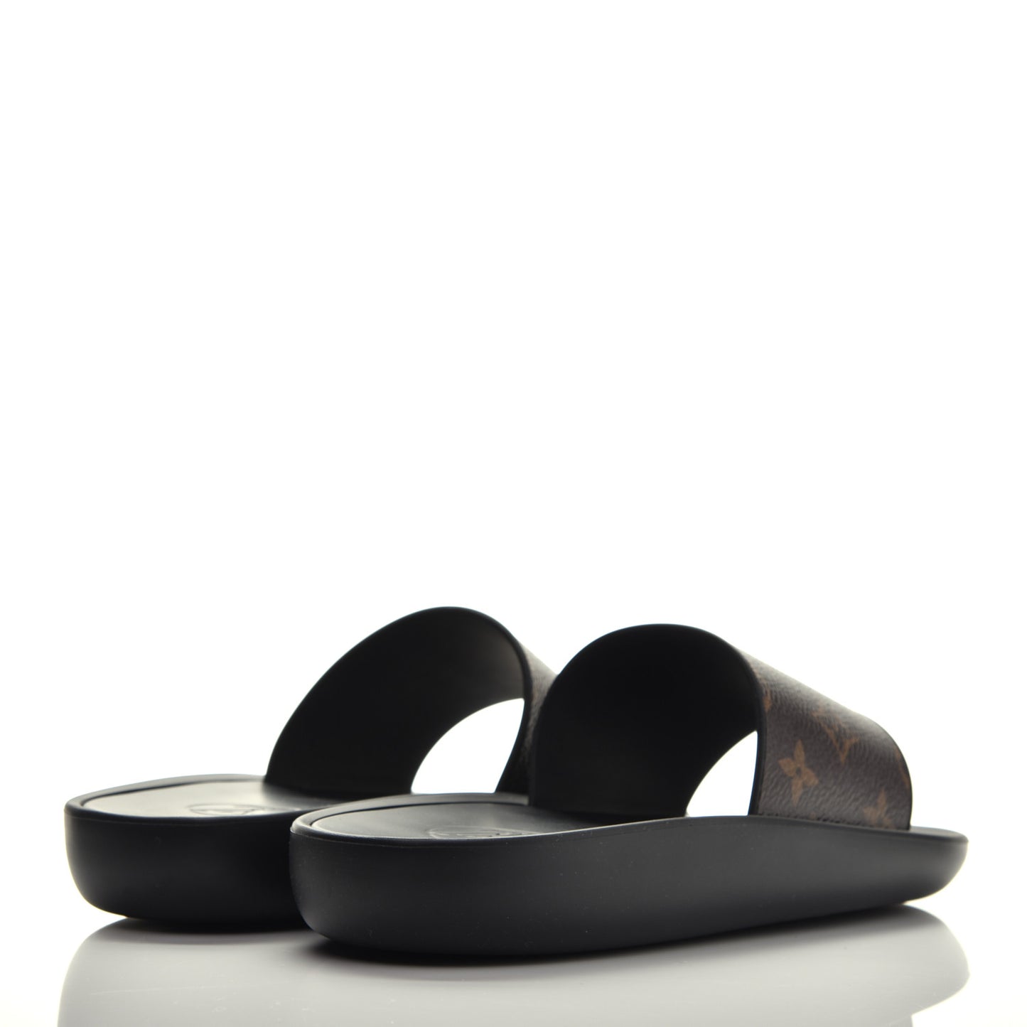 Monogram Sunbath Slide Sandals 36