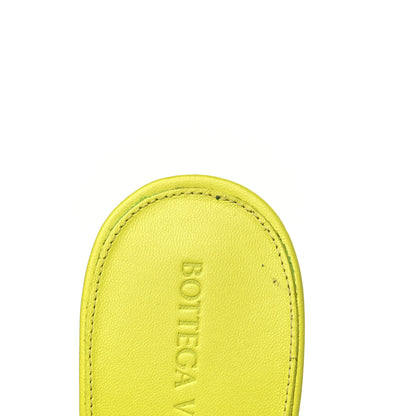 Bottega Veneta Nappa Maxi Intrecciato Lido 90mm Mule Sandals 38.5 Kiwi 9 of 10