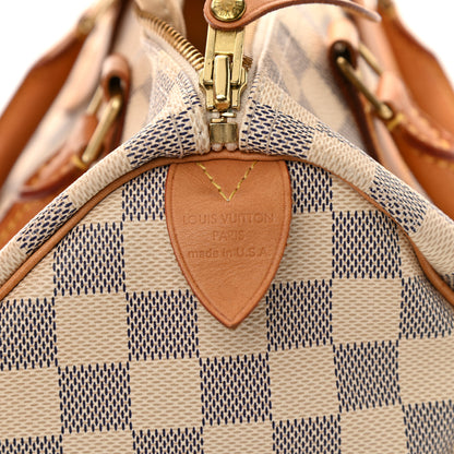 Louis Vuitton Damier Azur Speedy 30 6 of 10