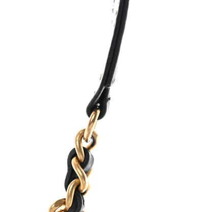 Chanel Caviar Quilted CC Filigree Vanity Clutch With Chain Beige Black 11 of 13