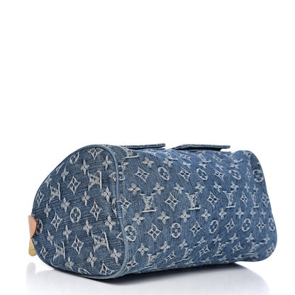 Louis Vuitton Monogram Denim Neo Speedy Blue 3 of 9