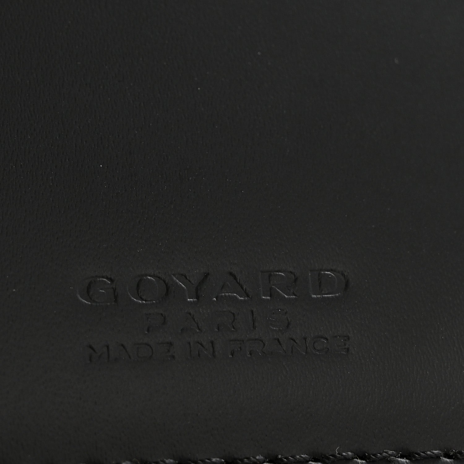 Goyard Goyardine Grenelle Passport Wallet Black 6 of 10