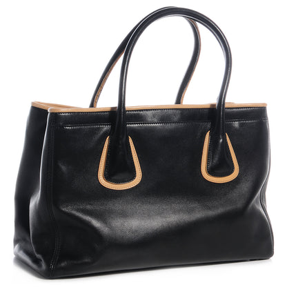 Chanel Lambskin Executive Cerf Shopper Tote Black 3 of 7